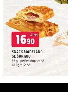 Terno Snack madeland se šunkou nabídka