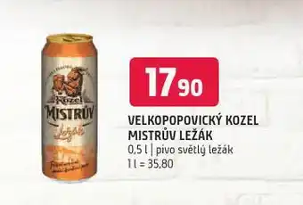 Terno Velkopopovický kozel mistrův ležák nabídka