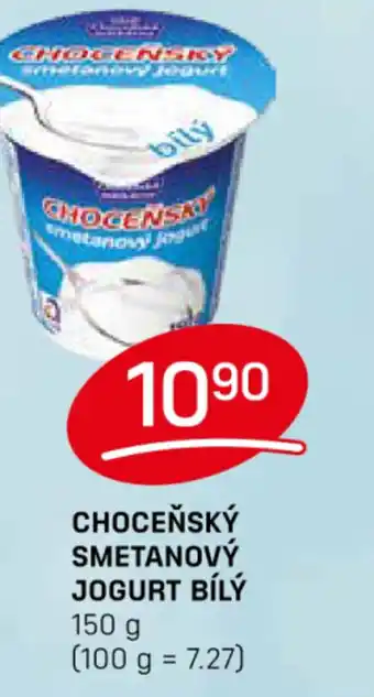 Flop CHOCEŇSKÝ SMETANOVÝ JOGURT BÍLÝ 150 g nabídka