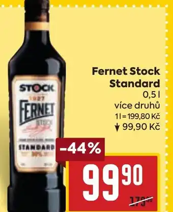 Billa Fernet Stock Standard 0.5L nabídka