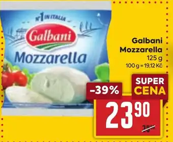 Billa Galbani Mozzarella nabídka