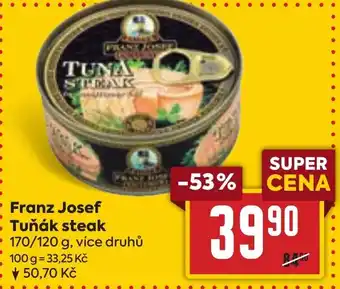 Billa Franz Josef Tuňák steak nabídka