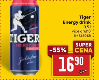 Billa Tiger Energy drink 0.5L nabídka