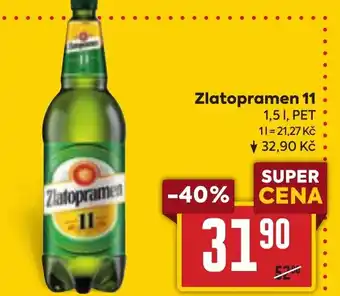 Billa Zlatopramen 11 1.5L nabídka