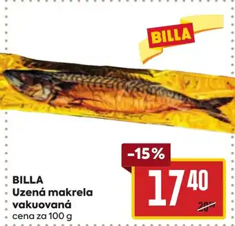 Billa BILLA Uzená makrela vakuovaná nabídka