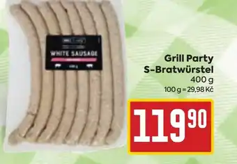 Billa Grill Party S-Bratwürstel nabídka