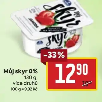 Billa Můj skyr 0% nabídka