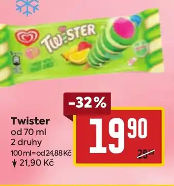 Billa Twister nabídka