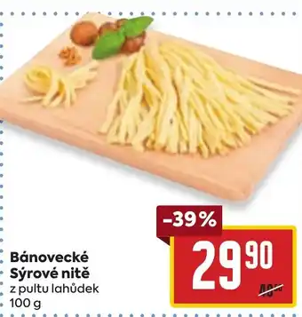 Billa Bánovecké Sýrové nitě nabídka