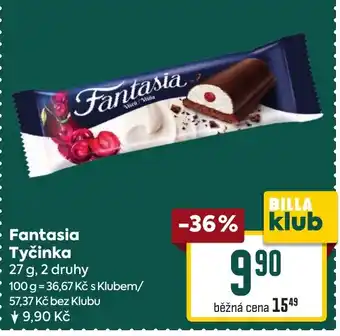 Billa Fantasia Tyčinka nabídka