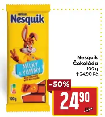 Billa Nesquik Čokoláda 100 g nabídka