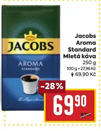 Billa Jacobs Aroma Standard Mletá káva nabídka