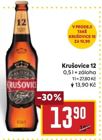 Billa Krušovice 12 nabídka