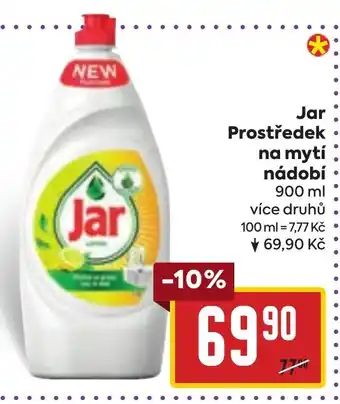 Billa Jar Prostředek na mytí nádobí nabídka