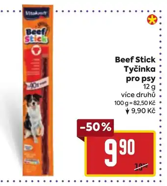 Billa Beef Stick Tyčinka pro psy 12 g nabídka