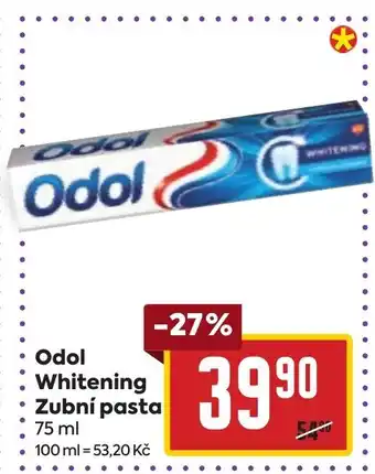 Billa Odol Whitening Zubní pasta nabídka