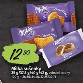 COOP TIP Milka sušenky nabídka