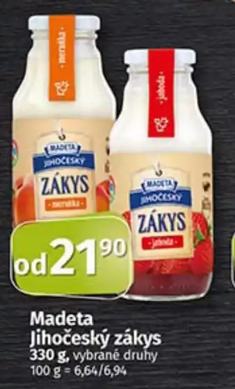 COOP TIP Madeta Jihočeský zákys 330 g nabídka