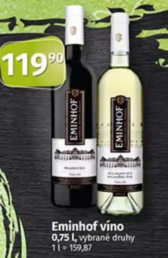 COOP TIP Eminhof víno 0,75 L nabídka