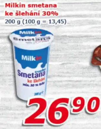 ESO MARKET Milkin smetana ke šlehání 30% nabídka