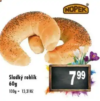 Qanto Sladký rohlík 60g nabídka