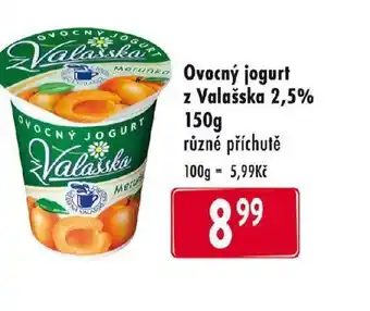 Qanto Ovocný jogurt z Valašska 2,5% 150g nabídka