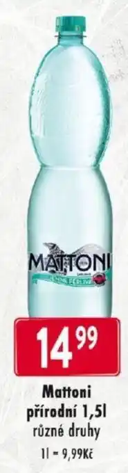 Qanto Mattoni přírodní 1,5L nabídka