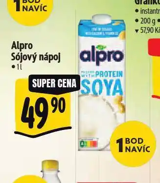 Albert Alpro sójový nápoj nabídka