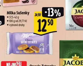 Albert Milka sušenky nabídka