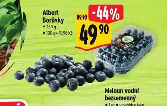 Albert Albert borůvky nabídka