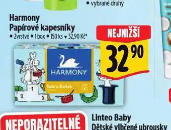 Albert Harmony papírové kapesníky nabídka