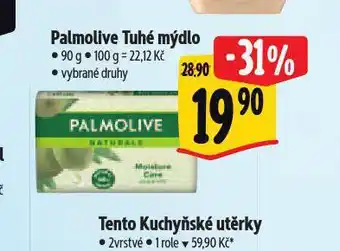 Albert Palmolive tuhé mýdlo nabídka