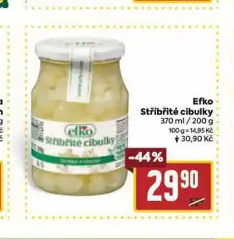 Billa Efko stříbřité cibulky nabídka