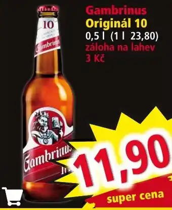 Norma Gambrinus Originál 10 nabídka