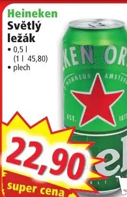 Norma Heineken Světlý ležák 0.5L nabídka