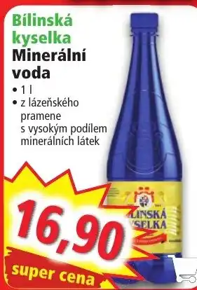 Norma Bílinská kyselka Minerální voda 1L nabídka