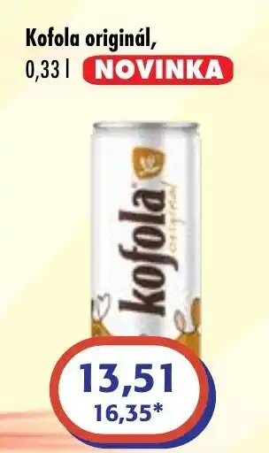 ČEPOS Kofola originál, 0.33L nabídka