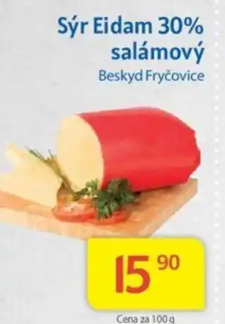 Kubík potraviny Sýr Eidam 30% salámový nabídka