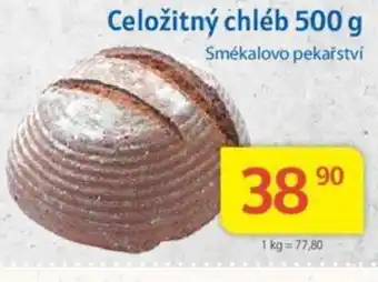 Kubík potraviny Celožitný chléb 500 g nabídka