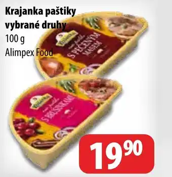 Partner Maloobchodní síť Krajanka paštiky vybrané druhy nabídka