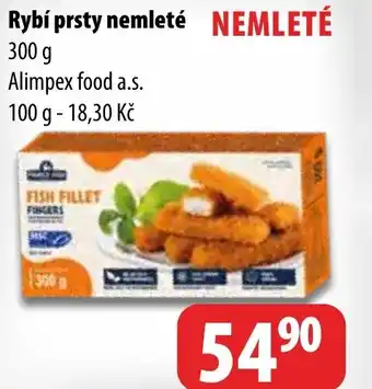 Partner Maloobchodní síť Rybí prsty nemleté nabídka