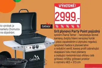 Globus Gril plynový Party Point pojízdný nabídka