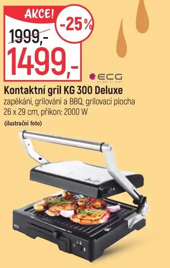 Globus Kontaktní gril KG 300 Deluxe nabídka