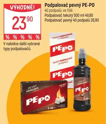 Globus Podpalovač pevný PE-PO nabídka