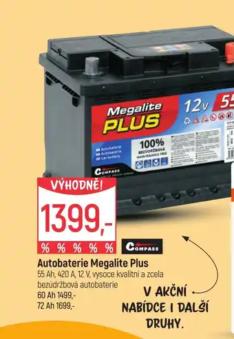 Globus Autobaterie Megalite Plus nabídka