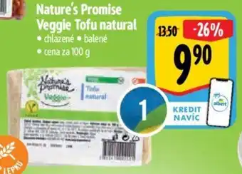 Albert Nature's Promise Veggie Tofu natural nabídka