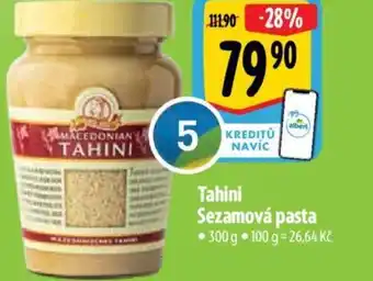 Albert Tahini Sezamová pasta nabídka