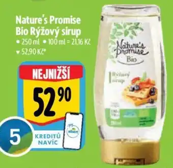 Albert Nature's Promise Bio Rýžový sirup nabídka