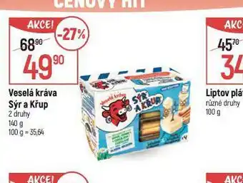 Globus Veselá kráva sýr a křup nabídka
