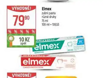 Globus Elmex zubní pasta nabídka